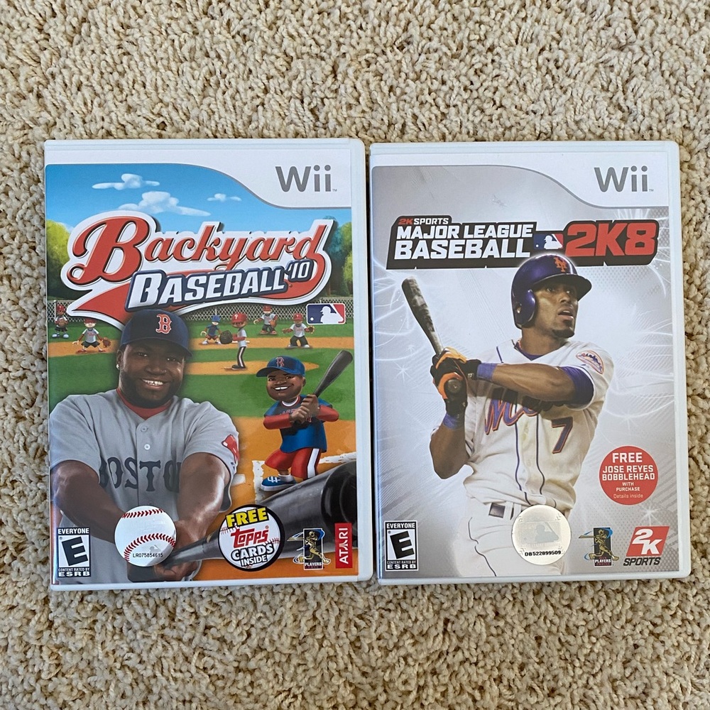 wii baseball games
